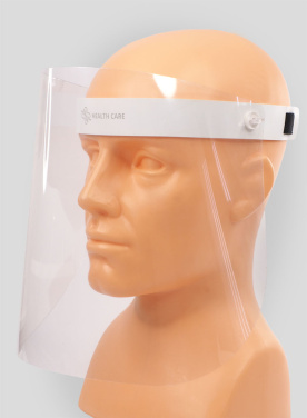 Logo trade promotional products picture of: TEMIDA tilting face shield 1424162